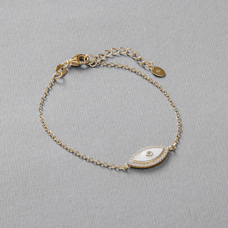 PULSEIRA OLHO GREGO PRATA 925