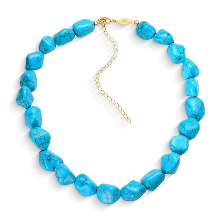 COLAR HOWLITA TURQUESA