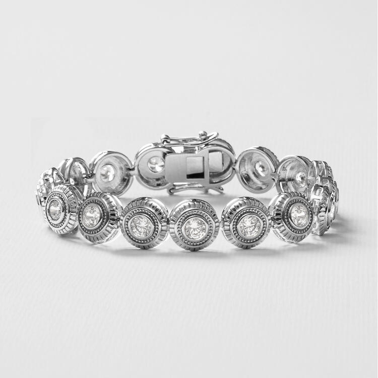 PULSEIRA PONTOS DE LUZ AFETO PRATA 925