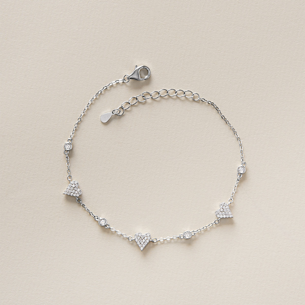 PULSEIRA AMORE PRATA 925
