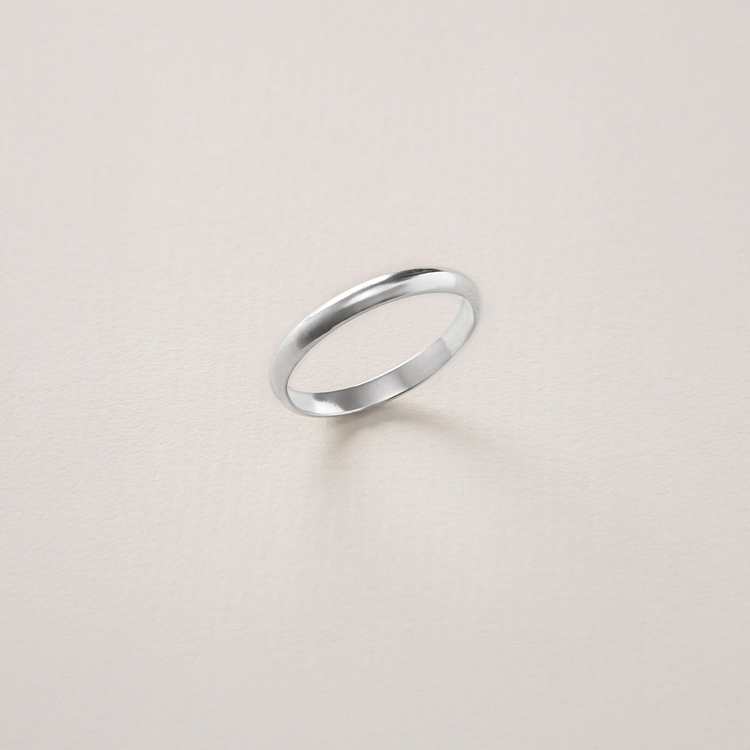 ALIANÇA 3MM PRATA 925