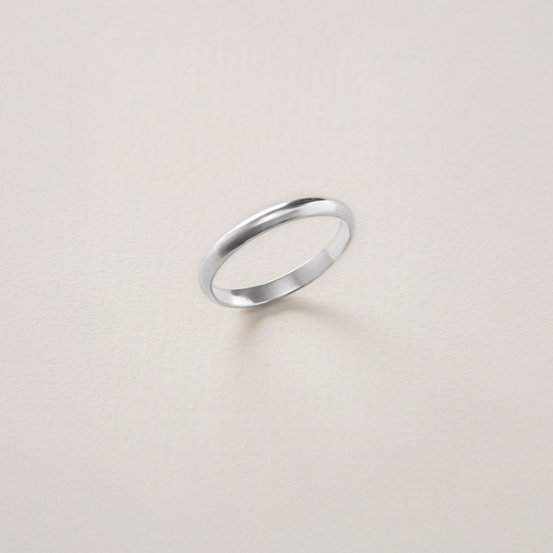 ALIANÇA 3MM PRATA 925