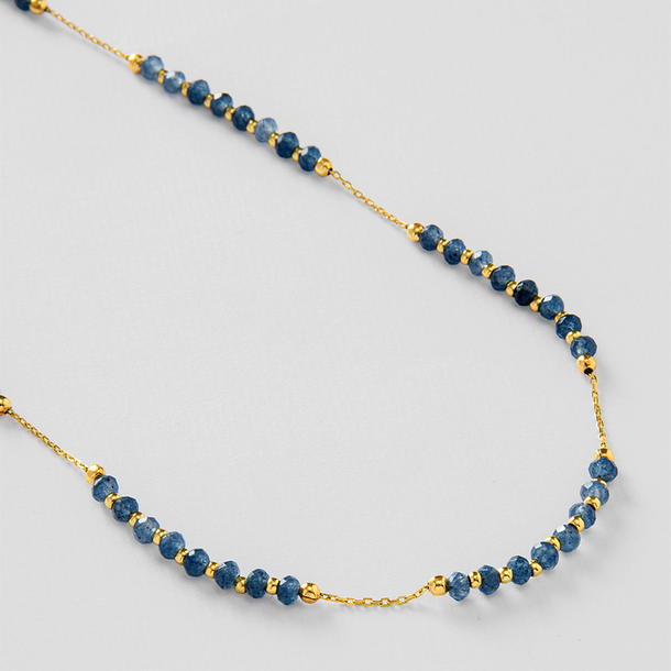 COLAR LÍNEA JADE AZUL