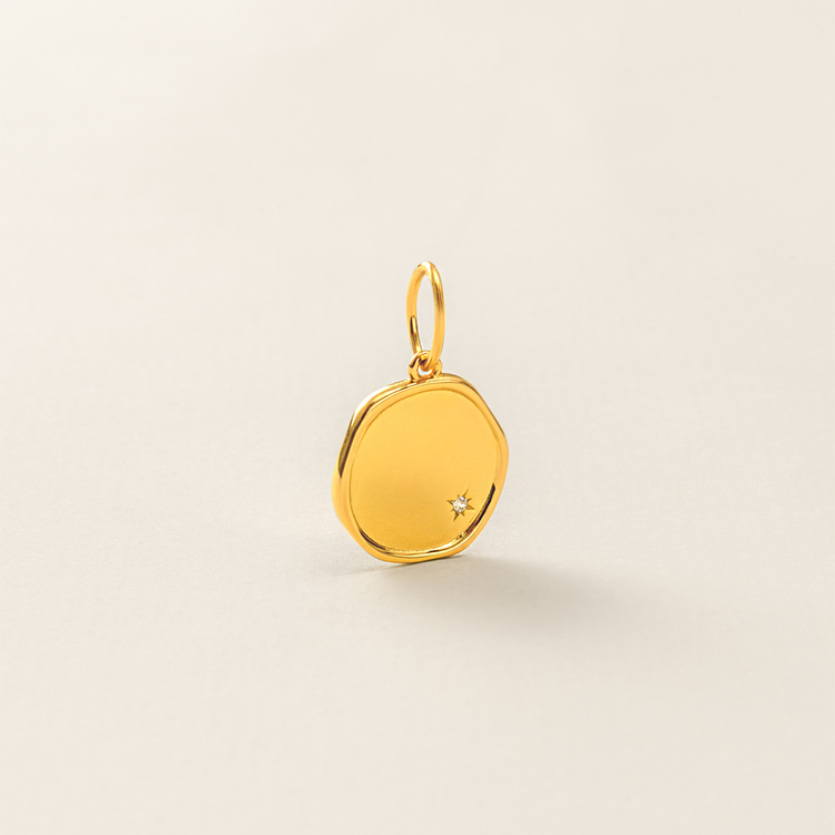 PINGENTE MOMENTOS MEDALHA PRATA 925