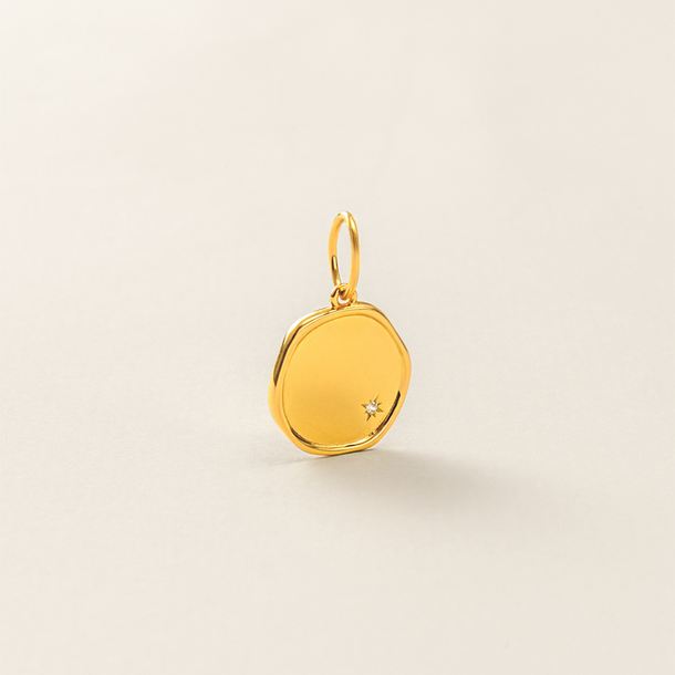 PINGENTE MOMENTOS MEDALHA PRATA 925