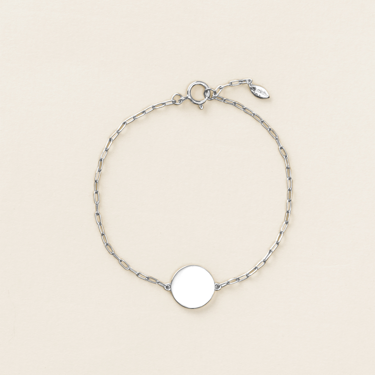 PULSEIRA MOMENTOS REDONDO PRATA 925