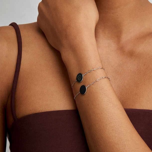 PULSEIRA MOMENTOS REDONDO PRATA 925
