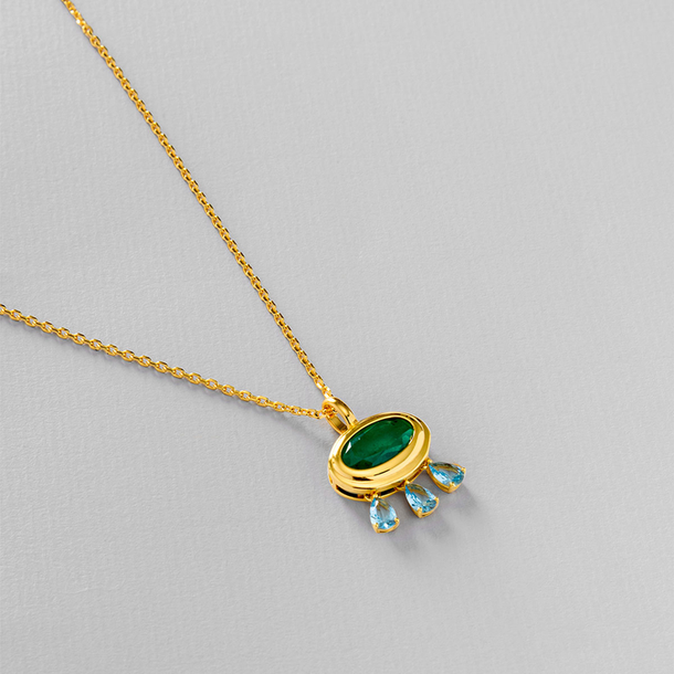 COLAR MISTÉRIOS VERDE