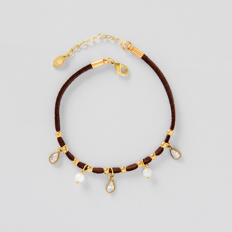 PULSEIRA FOLK ZIRCONIA E PÉROLA