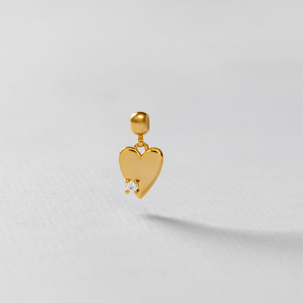 PINGENTE CORAÇÃO ZIRCONIA