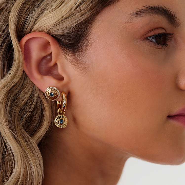 BRINCO OLHO MÍSTICO AZUL