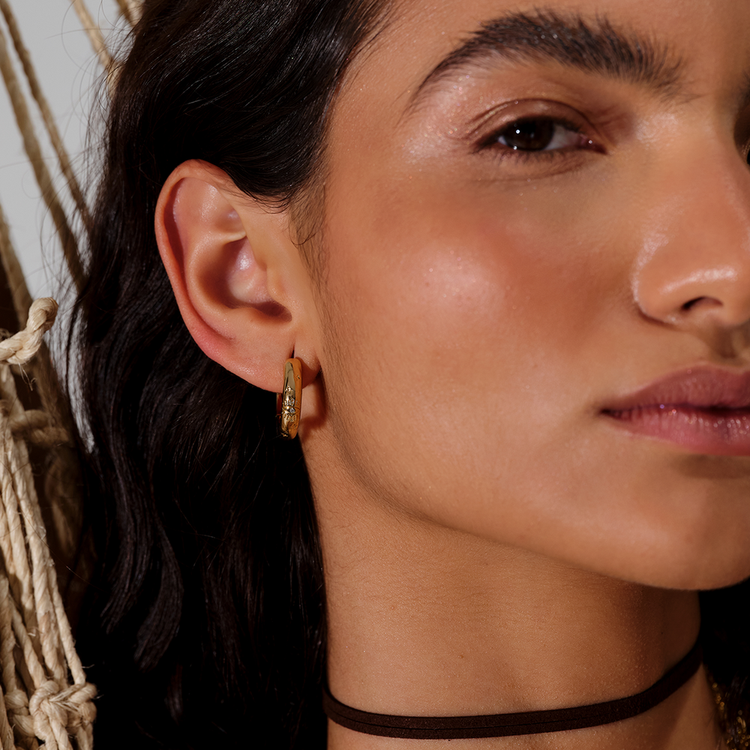 BRINCO ARGOLA OLHO MÍSTICO