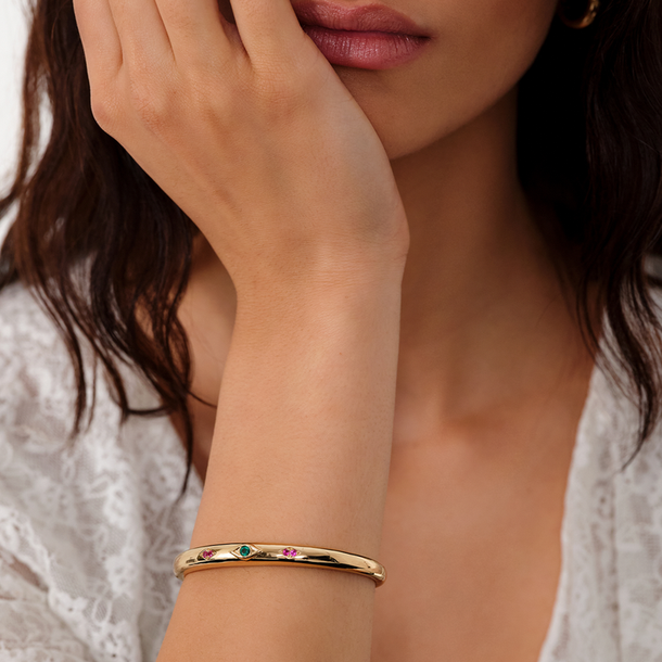 BRACELETE OLHO MÍSTICO VERDE