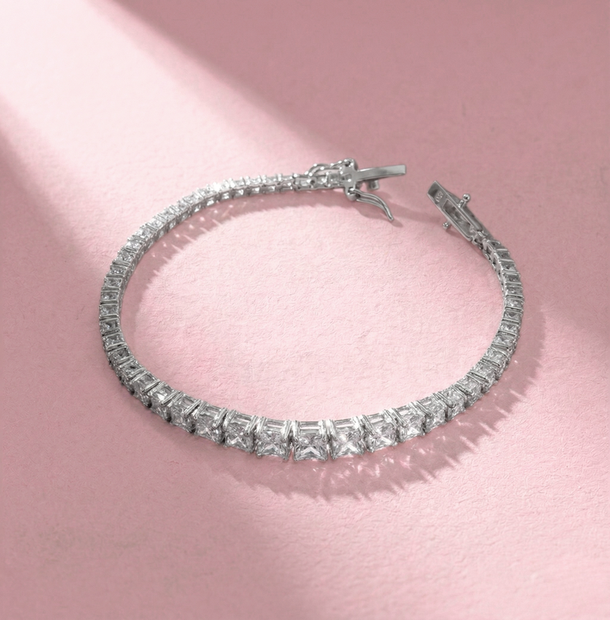 PULSEIRA RIVIERA DEGRADÊ PRATA 925