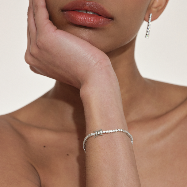 PULSEIRA RIVIERA DEGRADÊ PRATA 925