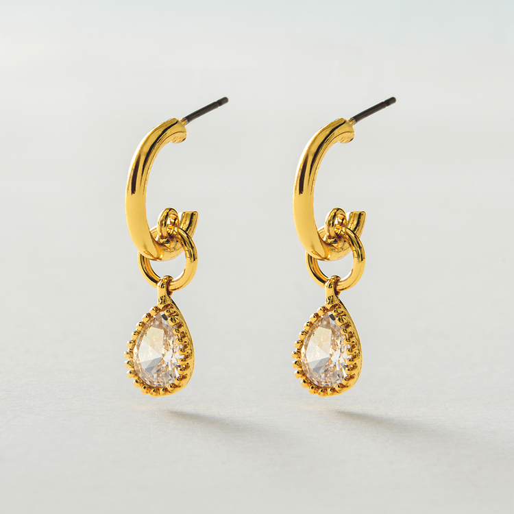 BRINCO SOLITÁRIO COM ZIRCÔNIA