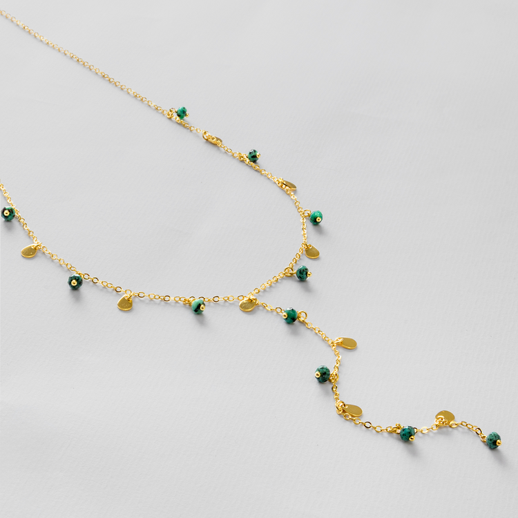 COLAR SOUL GRAVATINHA COM PEDRAS