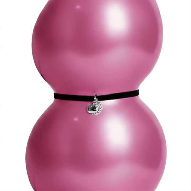 CHOKER VELUDO HELLO KITTY