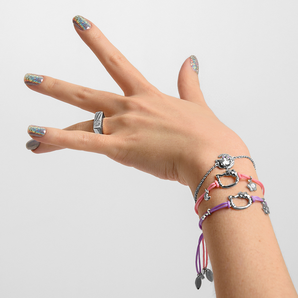PULSEIRA HELLO KITTY BFF ROSA