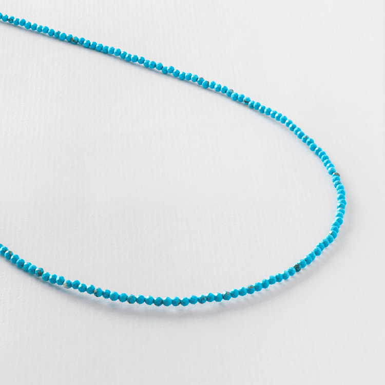 COLAR FLORA TURQUESA