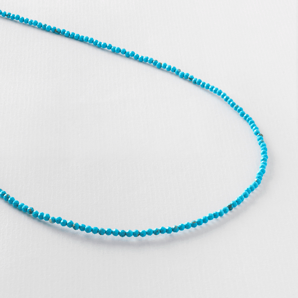 COLAR FLORA TURQUESA