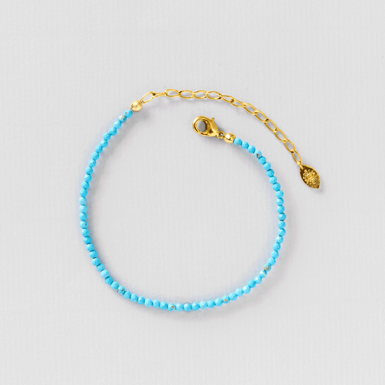 PULSEIRA FLORA TURQUESA