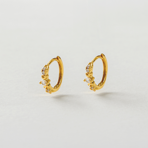 BRINCO MINI LUA CRAVEJADA