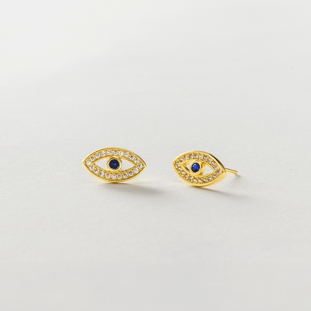 BRINCO OLHO GREGO CRAVEJADO