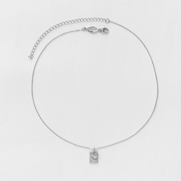 COLAR MEDALHA LUA E ESTRELA