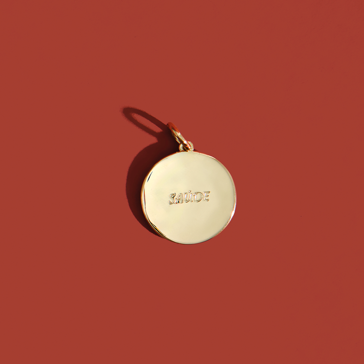 PINGENTE MOEDAS SAÚDE