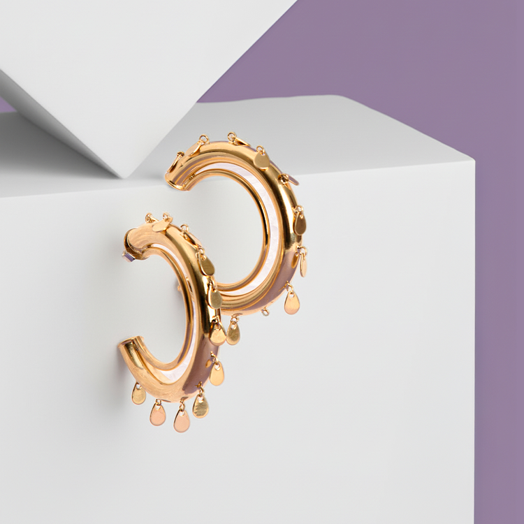 BRINCO ARGOLA TACHINHAS ESPECIAL 5 ANOS