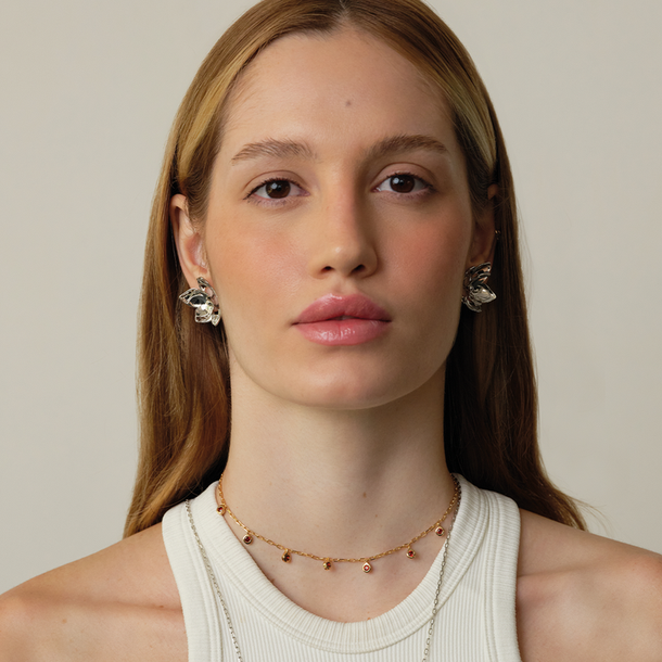 BRINCO TERRA MINI FLOR COLLAB FABI JUSTUS