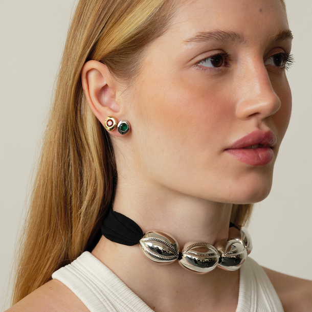 COLAR CHOKER TERRA COLLAB FABI JUSTUS