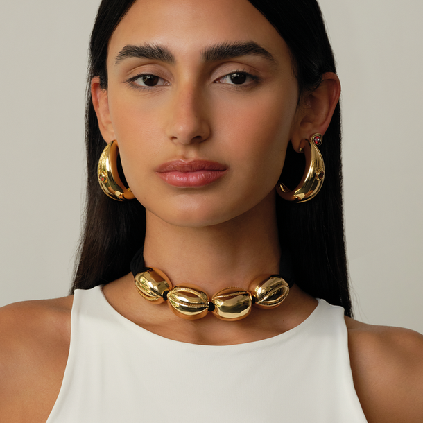 COLAR CHOKER TERRA COLLAB FABI JUSTUS