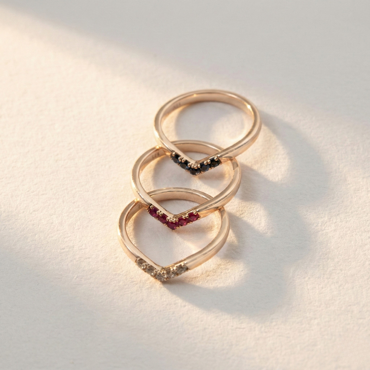 KIT ANEL ASTROS CRAVEJADO PRATA 925