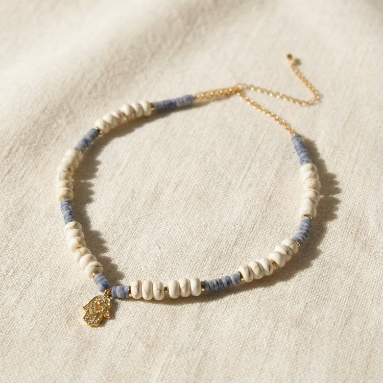 COLAR SUNSHINE SOLDALITA E HAMSA