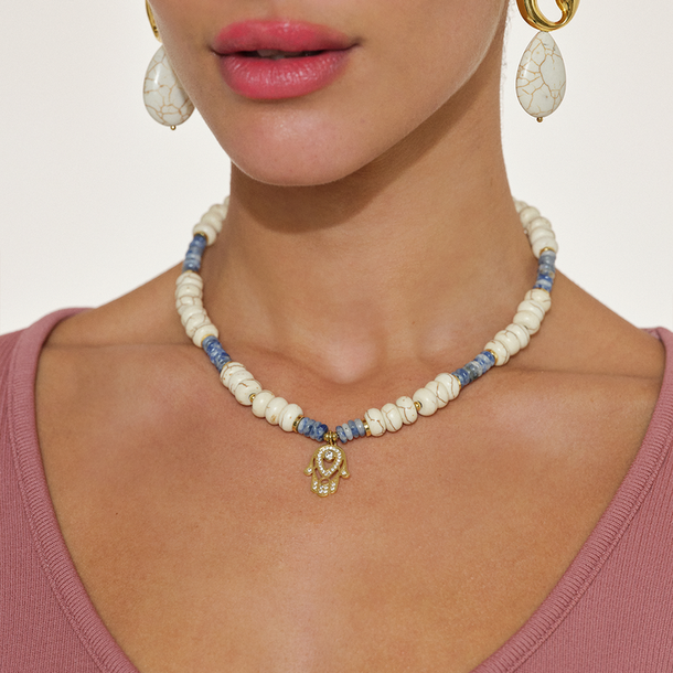 COLAR SUNSHINE SOLDALITA E HAMSA