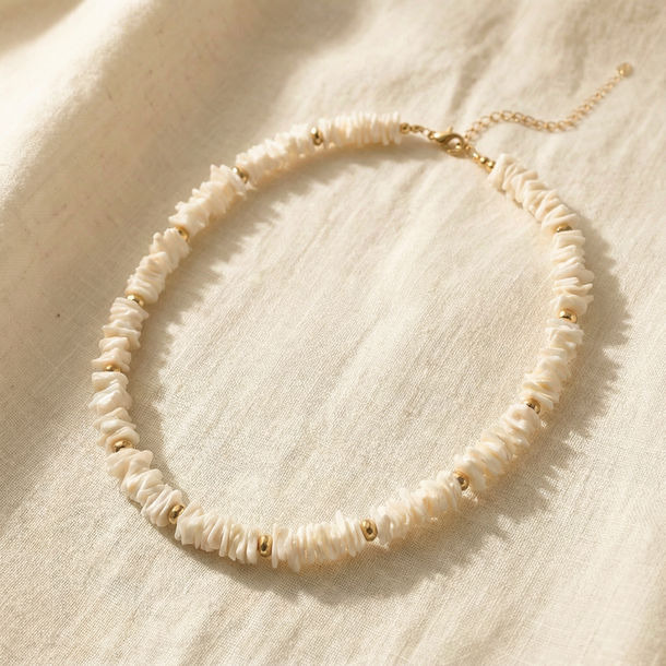 COLAR SUNSHINE HOWLITA CASCALHO