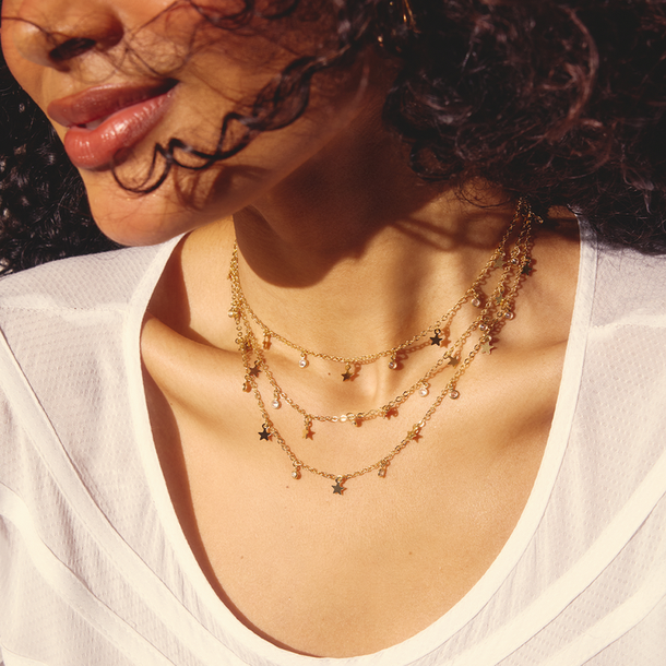 COLAR SOUL STARS TRIPLO