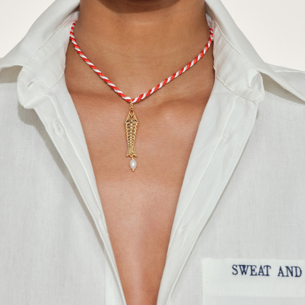 COLAR LONGO PEIXE COLLAB LELE BURNIER