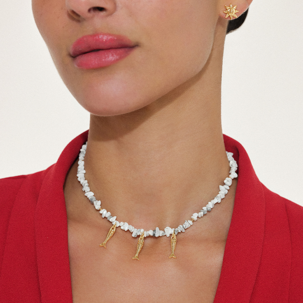 COLAR PEIXES COLLAB LELE BURNIER