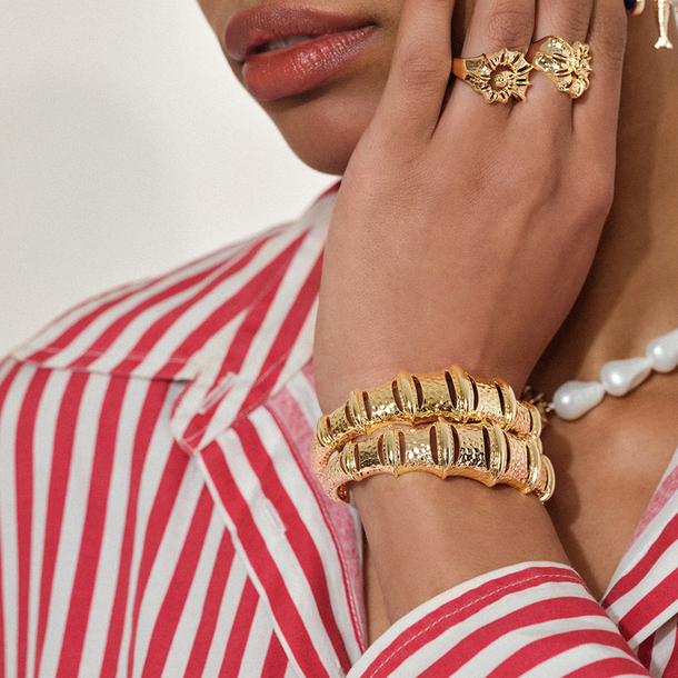 BRACELETE CONCHA P COLLAB LELE BURNIER