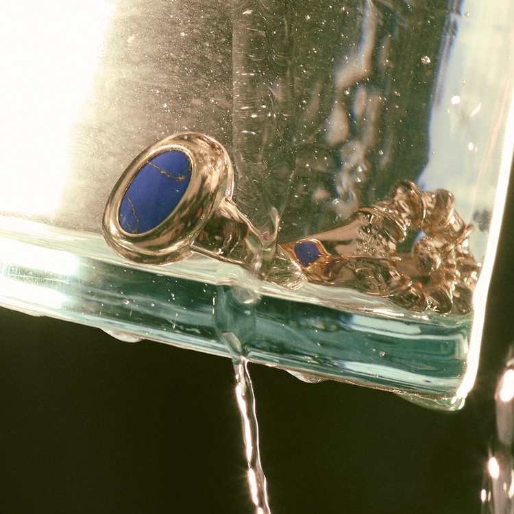 ANEL LAPIS LAZULI COLLAB LELE BURNIER