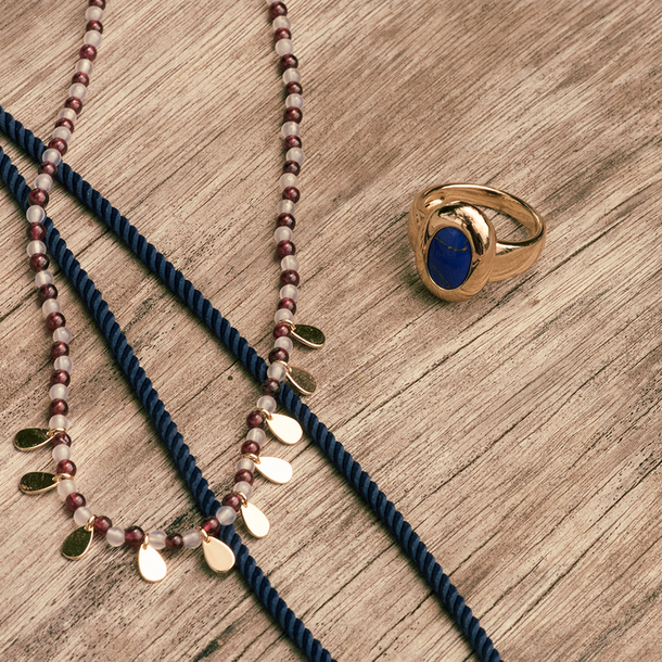 ANEL LAPIS LAZULI COLLAB LELE BURNIER