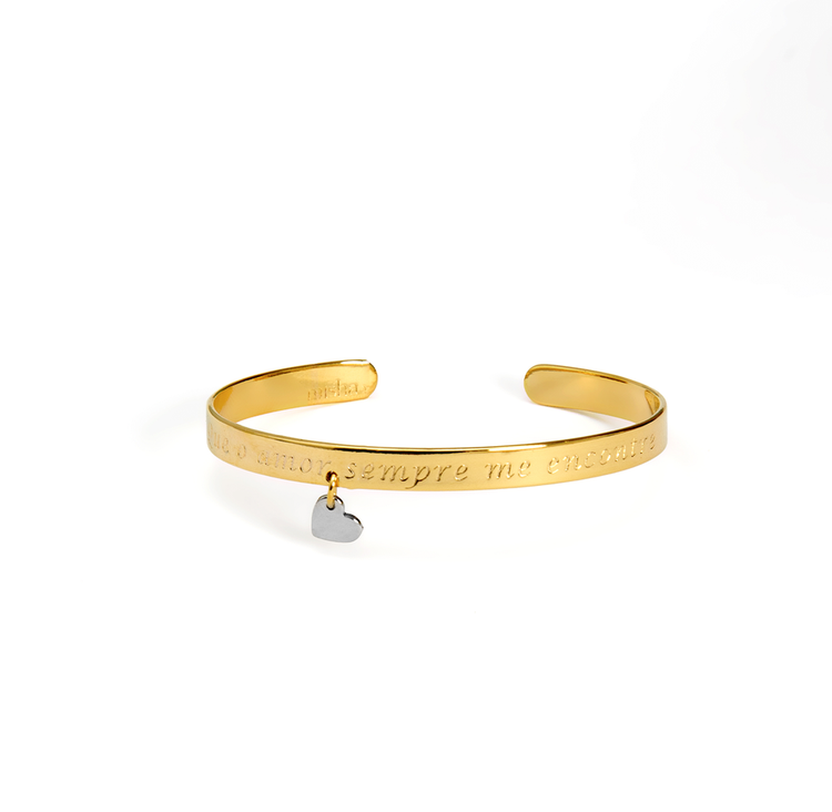 BRACELETE QUE O AMOR SEMPRE ME ENCONTRE