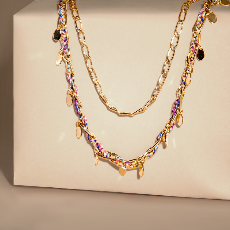 COLAR GIPSY ENTRELAÇOS