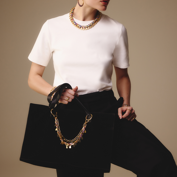 PINGENTE PARA BOLSA ENTRELAÇOS