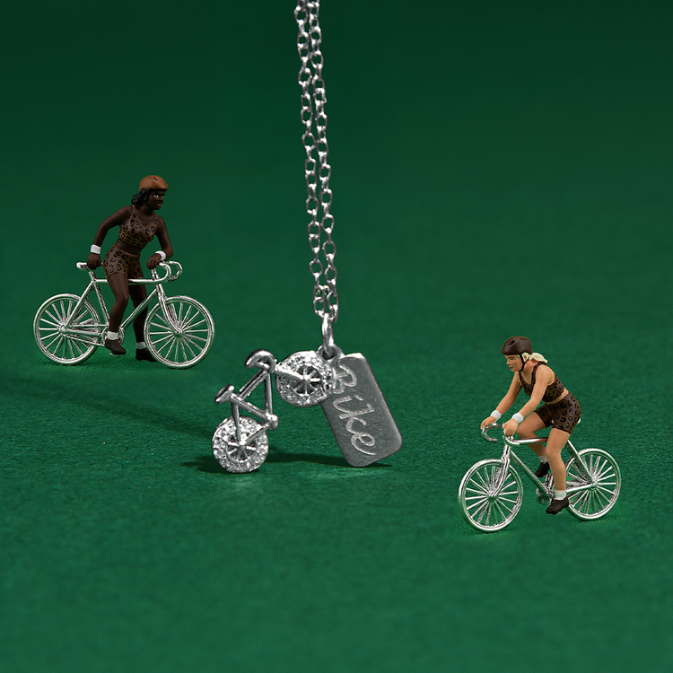 COLAR BIKE OPEN ERA PRATA 925