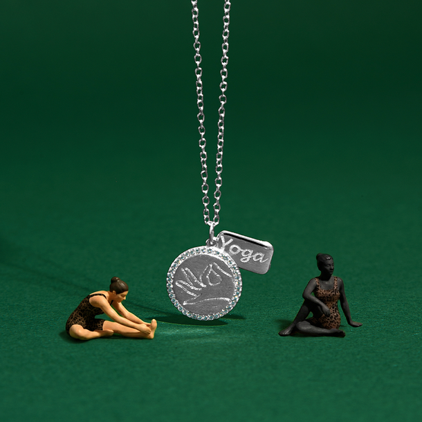 COLAR YOGA OPEN ERA PRATA 925