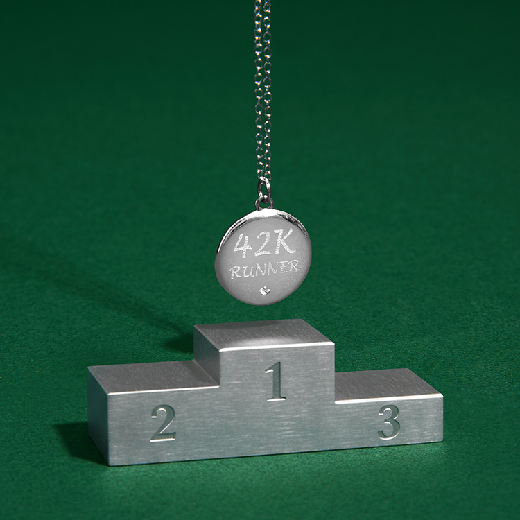 COLAR CORRIDA 42K OPEN ERA PRATA 925